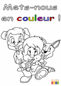Amuse-toi &agrave; colorier tes amis animaux !